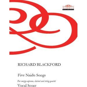 Five Naidu Songs For Mezzo Soprano